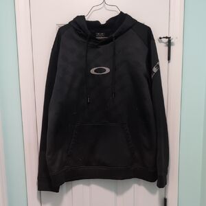 Oakley Black Hoodie with Logo